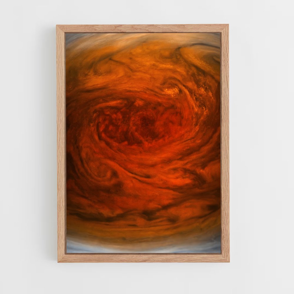 Poster Jupiter fascinant red spot – affiche Système solaire (vue 4)